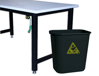 WBAS28 ESD Wastebasket